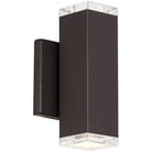 WAC Lighting - Block LED Outdoor Wall Light - WS-W61808-BZ | Montreal Lighting & Hardware