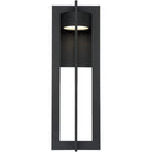 WAC Lighting - Chamber LED Outdoor Wall Light - WS-W48625-BK | Montreal Lighting & Hardware