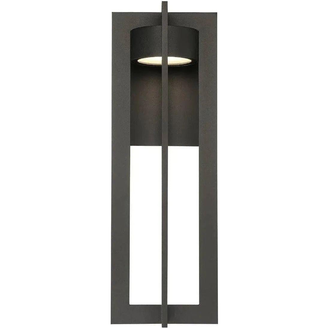 WAC Lighting - Chamber LED Outdoor Wall Light - WS-W48625-BZ | Montreal Lighting & Hardware
