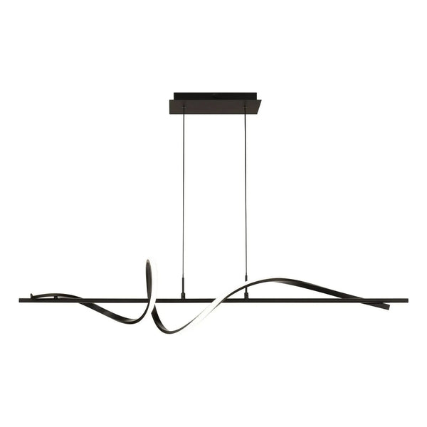 Corkscrew LED Linear Pendant