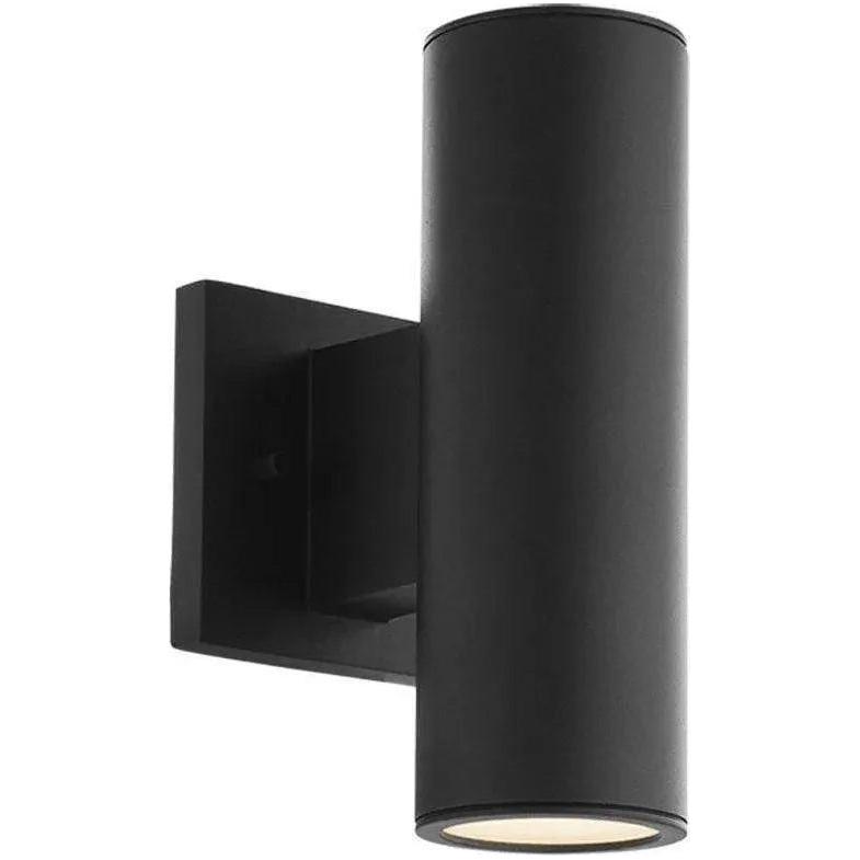 WAC Lighting - Cylinder LED Outdoor Wall Light - WS-W190208-30-BK | Montreal Lighting & Hardware