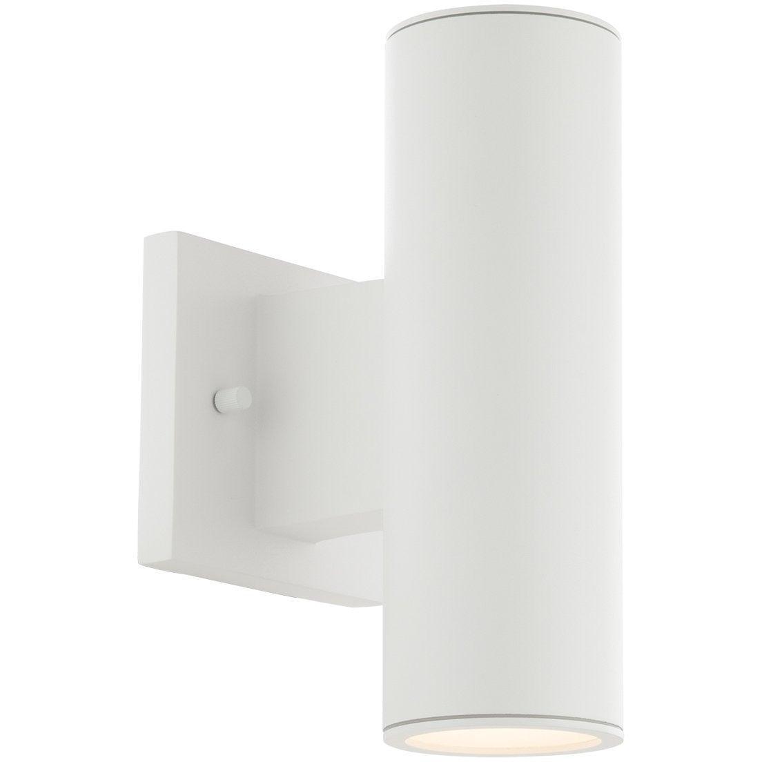 WAC Lighting - Cylinder LED Outdoor Wall Light - WS-W190212-30-WT | Montreal Lighting & Hardware