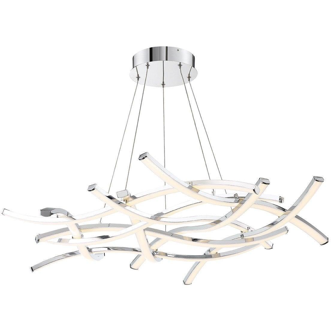 WAC Lighting - Divergence LED Chandelier - PD-60944-CH | Montreal Lighting & Hardware