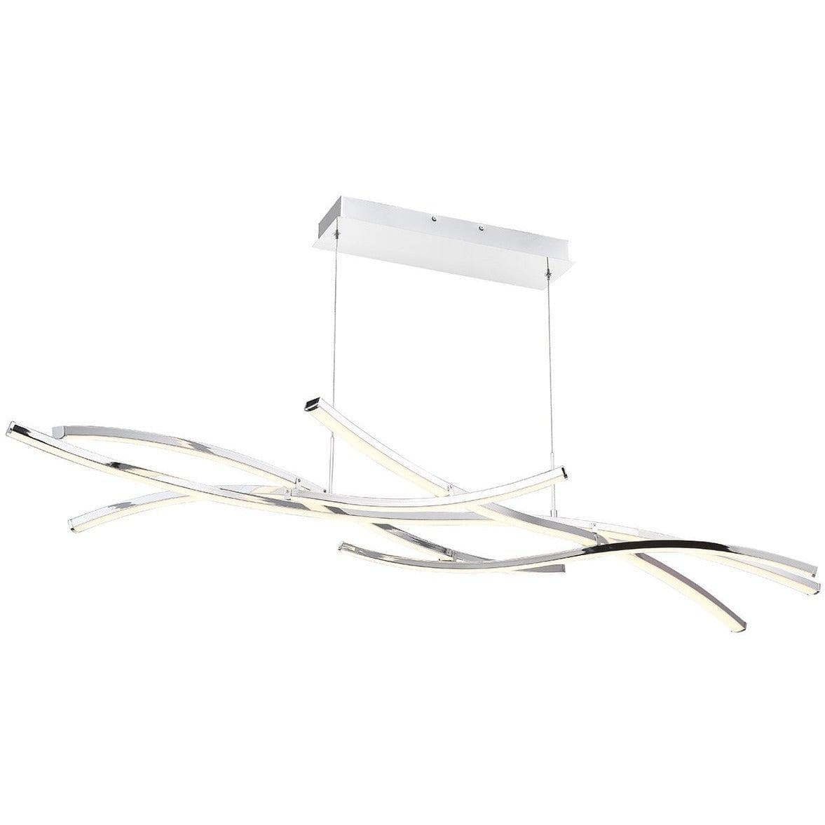 WAC Lighting - Divergence LED Linear Suspension - PD-60964-CH | Montreal Lighting & Hardware