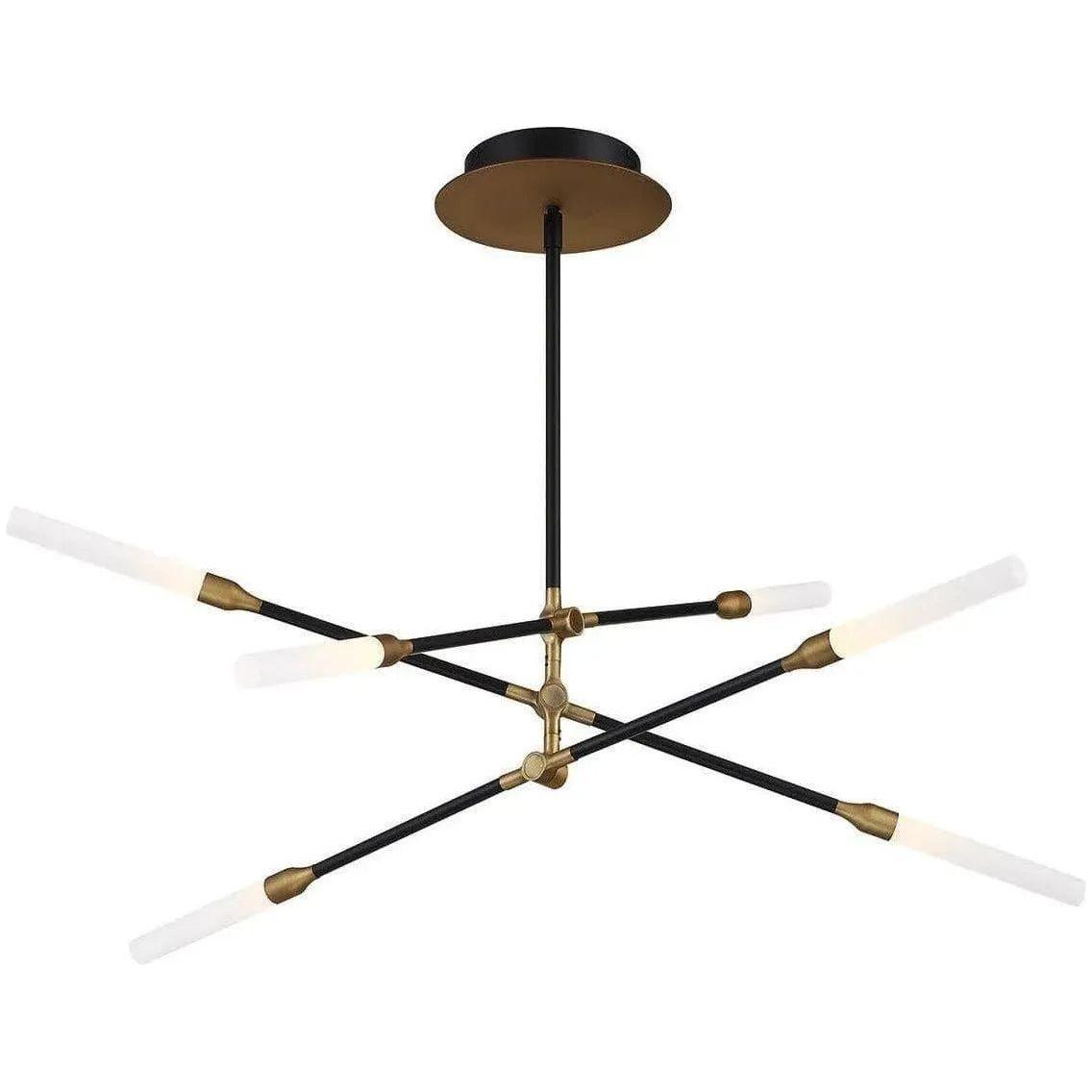 WAC Lighting - Houdini LED Pendant - PD-55906-BK/AB | Montreal Lighting & Hardware