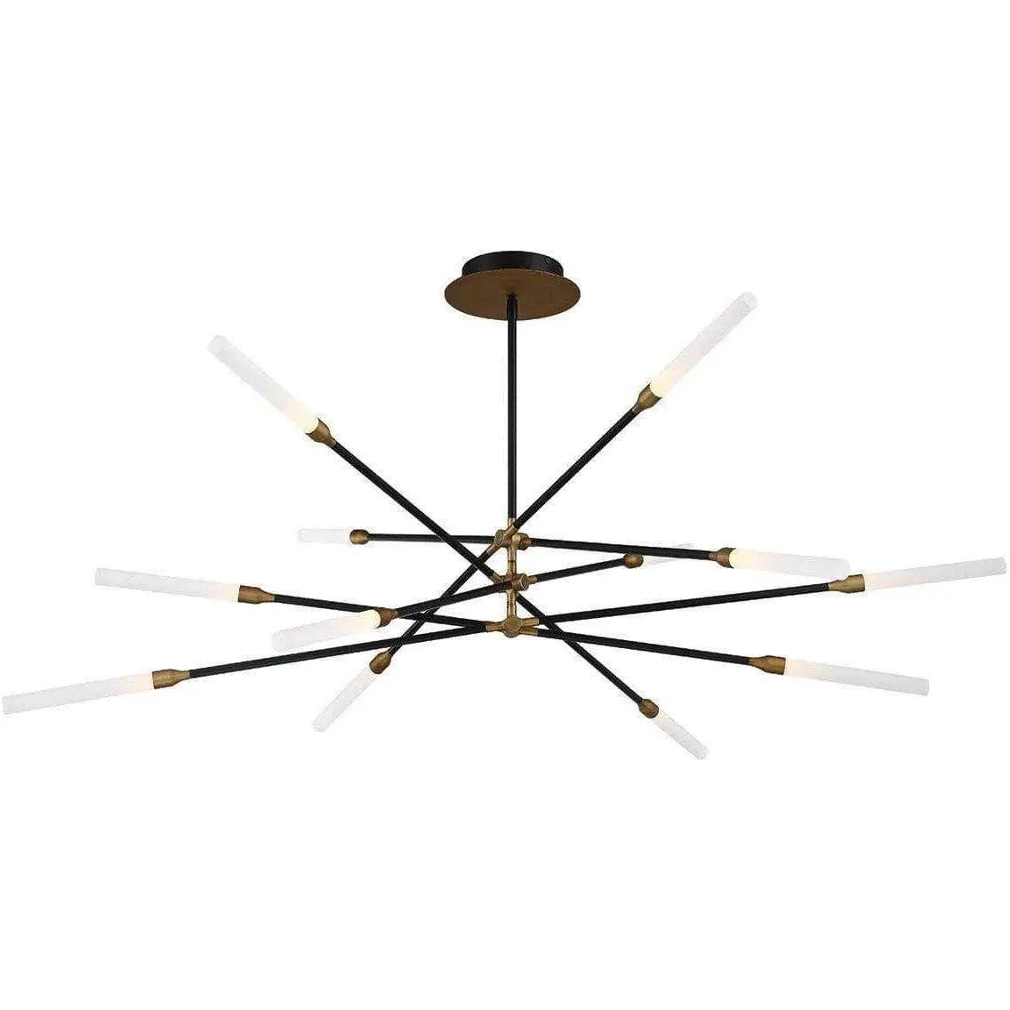WAC Lighting - Houdini LED Pendant - PD-55906-BK/AB | Montreal Lighting & Hardware