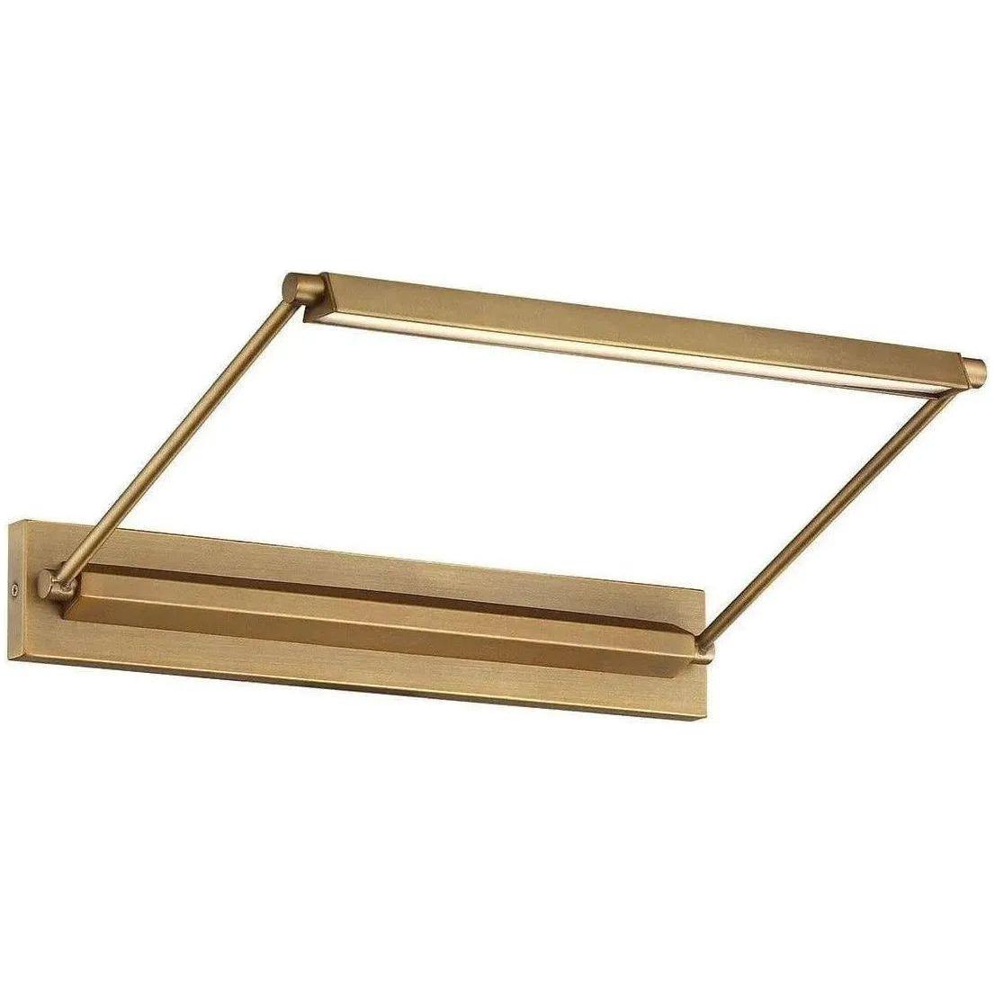 WAC Lighting - Hudson LED Picture Light - PL-LED17-30-AB | Montreal Lighting & Hardware
