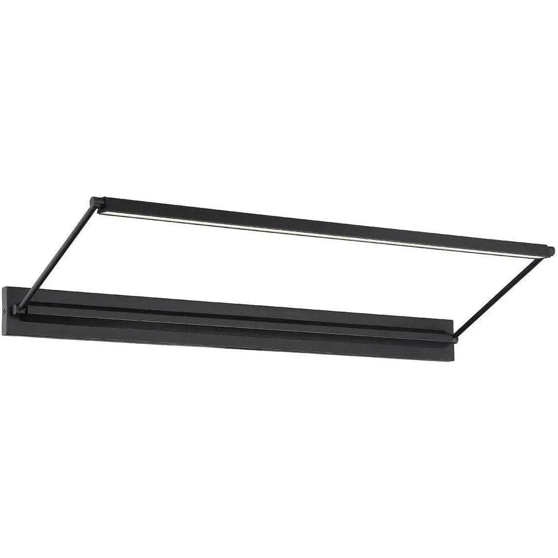 WAC Lighting - Hudson LED Picture Light - PL-LED34-30-BK | Montreal Lighting & Hardware