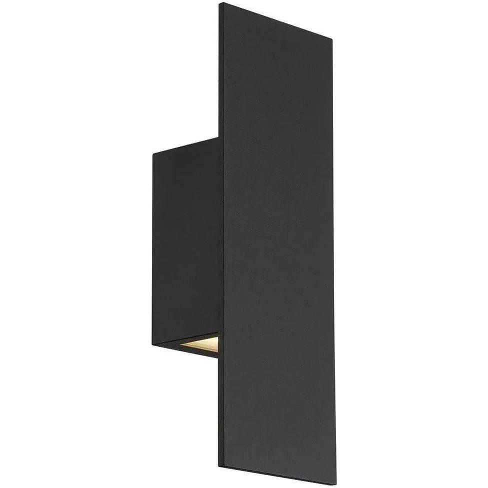 WAC Lighting - Icon LED Outdoor Wall Light - WS-W54614-BK | Montreal Lighting & Hardware