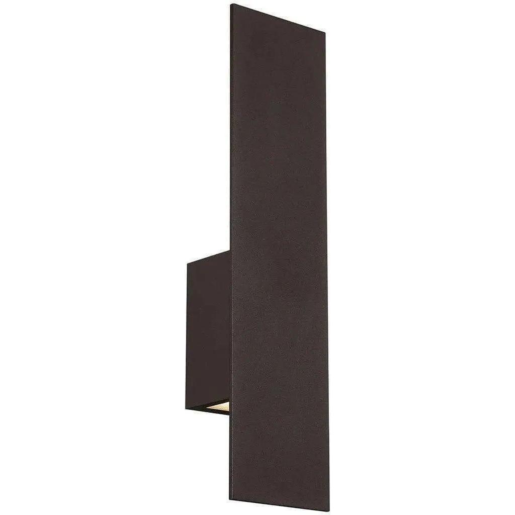 WAC Lighting - Icon LED Outdoor Wall Light - WS-W54620-BZ | Montreal Lighting & Hardware