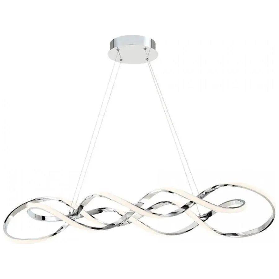 WAC Lighting - Interlace LED Linear Suspension - PD-47839-CH | Montreal Lighting & Hardware