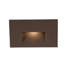 WAC Lighting - LEDme Horizontal LED100 Step and Wall Light - WL-LED100-27-BBR | Montreal Lighting & Hardware