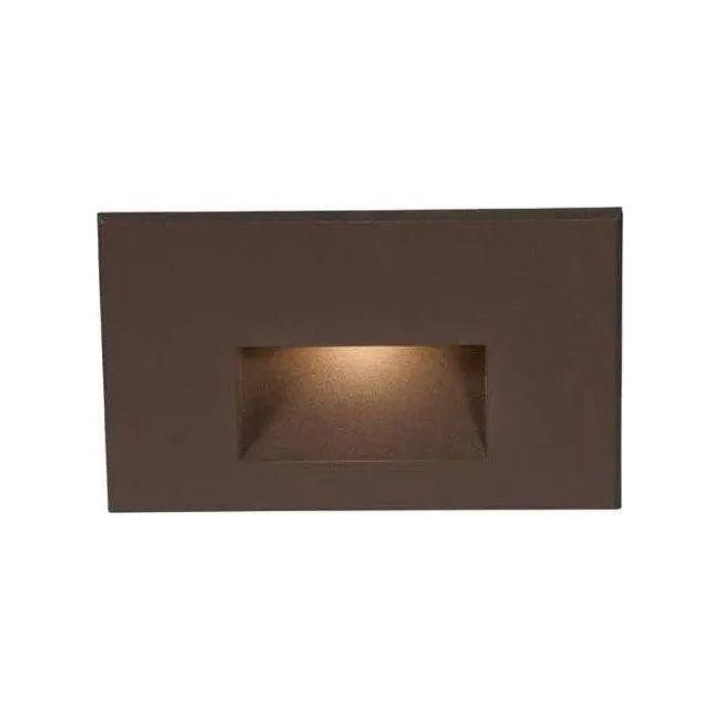 WAC Lighting - LEDme Horizontal LED100 Step and Wall Light - WL-LED100-27-BBR | Montreal Lighting & Hardware