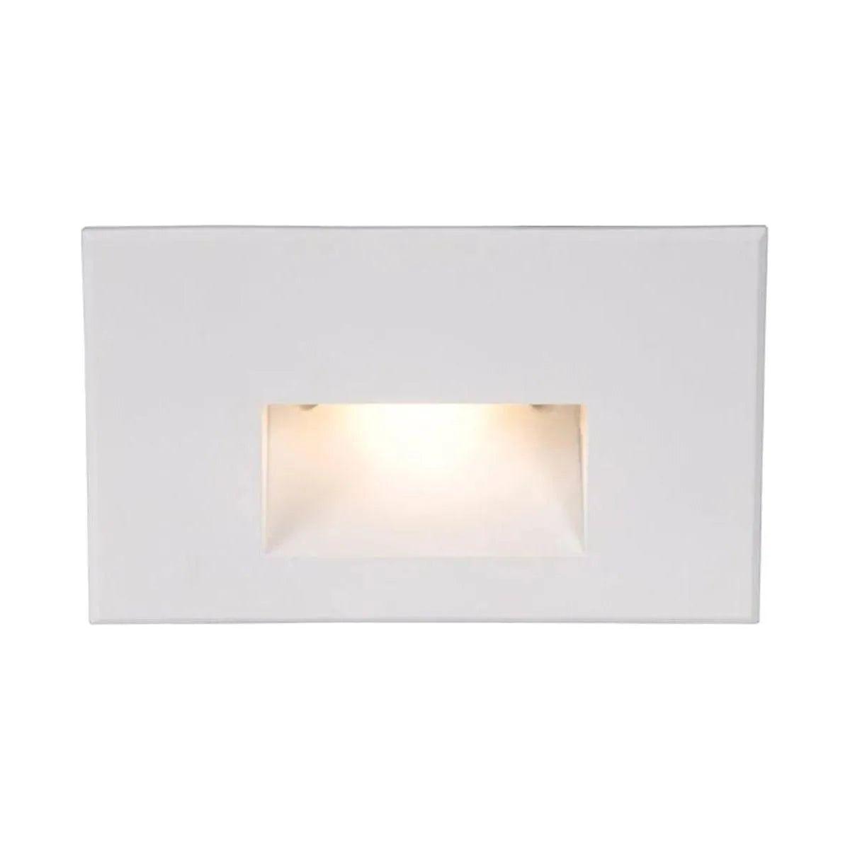 WAC Lighting - LEDme Horizontal LED100 Step and Wall Light - WL-LED100-27-WT | Montreal Lighting & Hardware