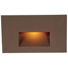 WAC Lighting - LEDme Horizontal LED100 Step and Wall Light - WL-LED100-AM-BZ | Montreal Lighting & Hardware