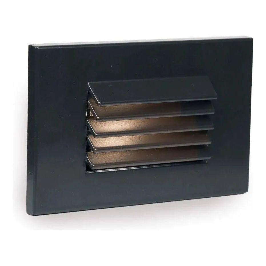 WAC Lighting - LEDme Horizontal LED120 Step and Wall Light - WL-LED120-C-BK | Montreal Lighting & Hardware