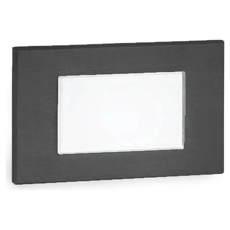 WAC Lighting - LEDme Horizontal LED130 Step and Wall Light - WL-LED130-AM-BK | Montreal Lighting & Hardware
