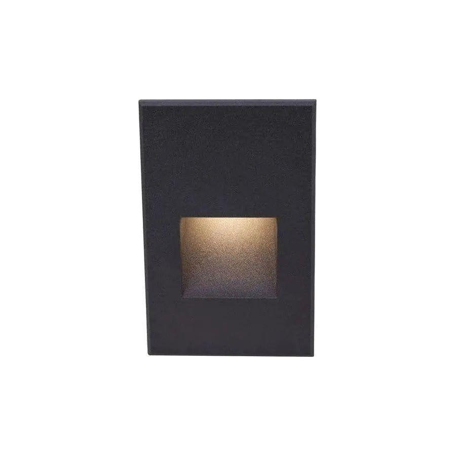 WAC Lighting - LEDme Vertical LED200 Step and Wall Light - WL-LED200-27-BK | Montreal Lighting & Hardware