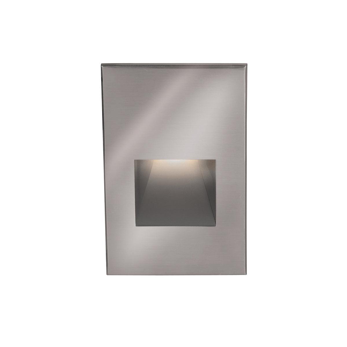 WAC Lighting - LEDme Vertical LED200 Step and Wall Light - WL-LED200-27-SS | Montreal Lighting & Hardware