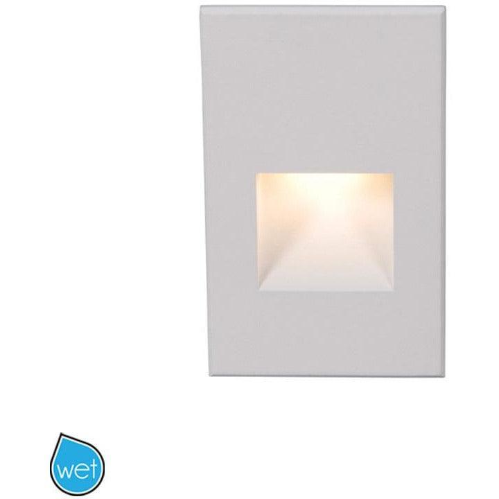 WAC Lighting - LEDme Vertical LED200 Step and Wall Light - WL-LED200-BL-WT | Montreal Lighting & Hardware