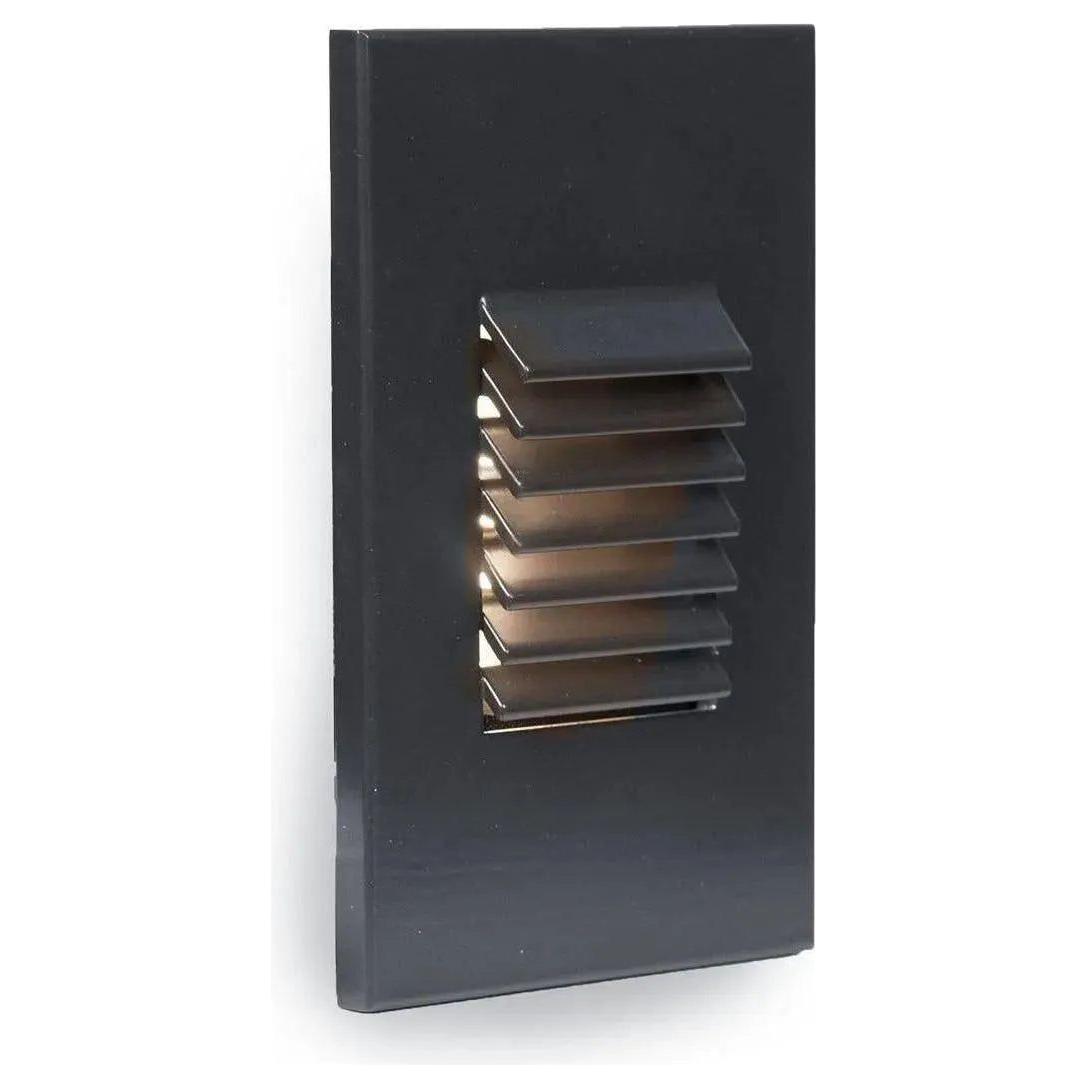 WAC Lighting - LEDme Vertical LED220 Step and Wall Light - WL-LED220-C-BK | Montreal Lighting & Hardware