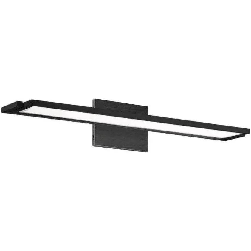 WAC Lighting - Line LED Bathroom Vanity - WS-6718-30-BK | Montreal Lighting & Hardware