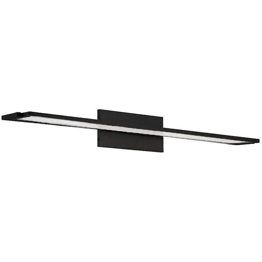 WAC Lighting - Line LED Bathroom Vanity - WS-6736-30-BK | Montreal Lighting & Hardware
