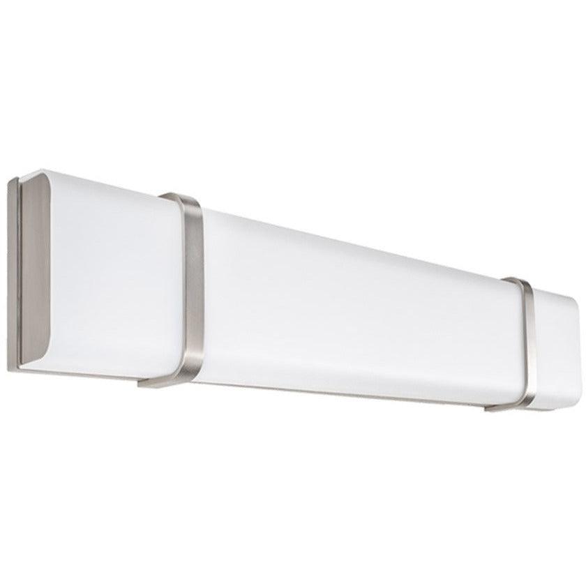 WAC Lighting - Link LED Bathroom Vanity - WS-180327-30-BN | Montreal Lighting & Hardware