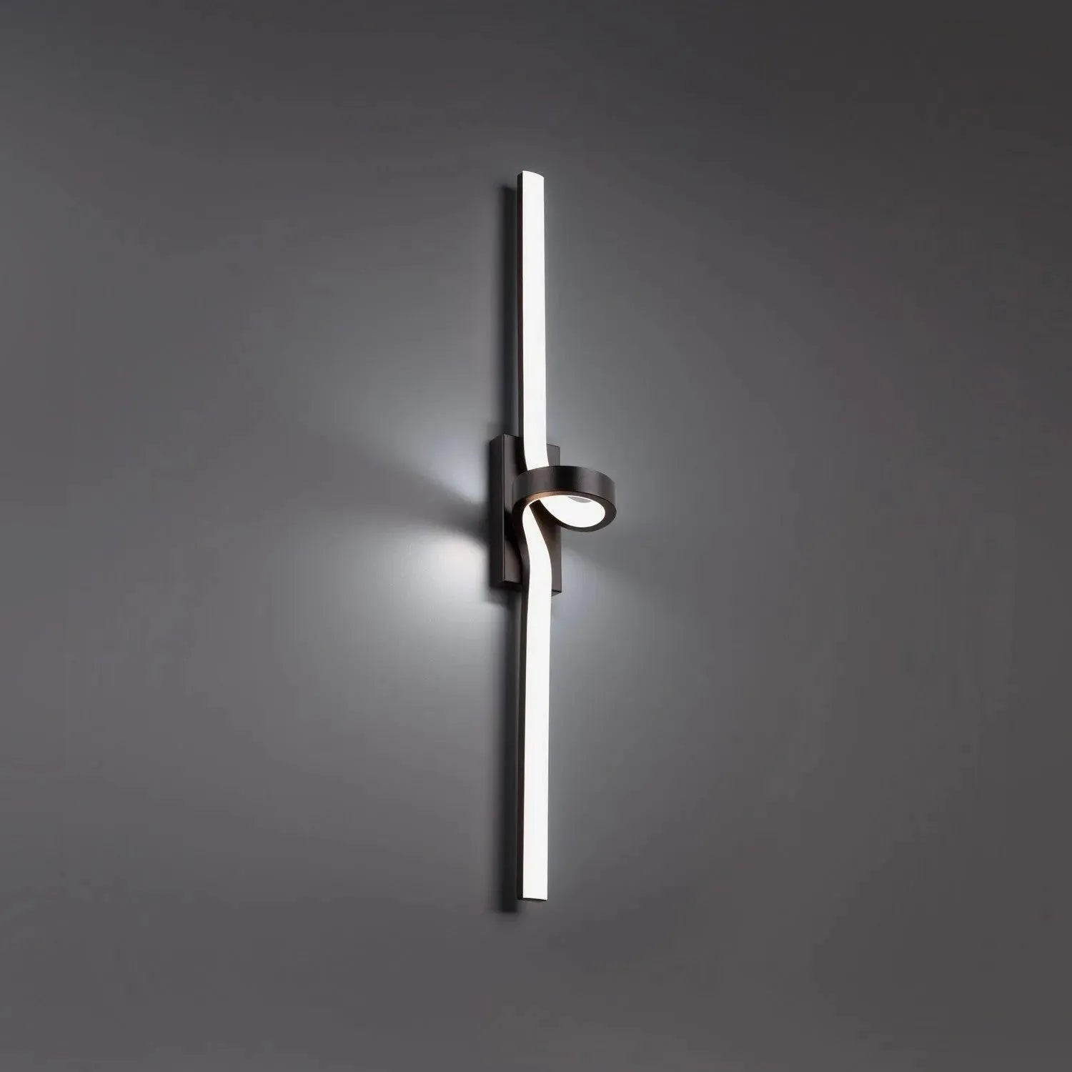 WAC Lighting - Loophole LED Bath - WS-61326-27-BK | Montreal Lighting & Hardware