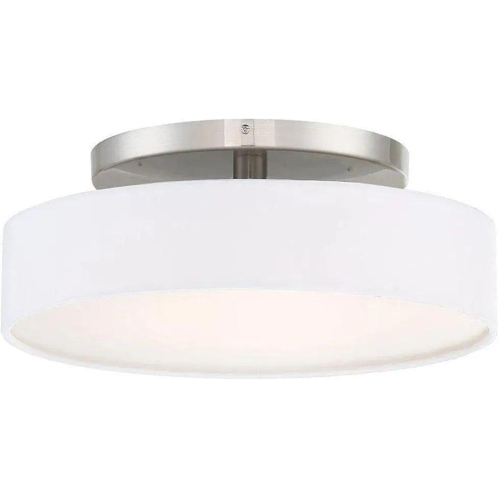 WAC Lighting - Manhattan LED Semi-Flush Mount - FM-13114-BN | Montreal Lighting & Hardware