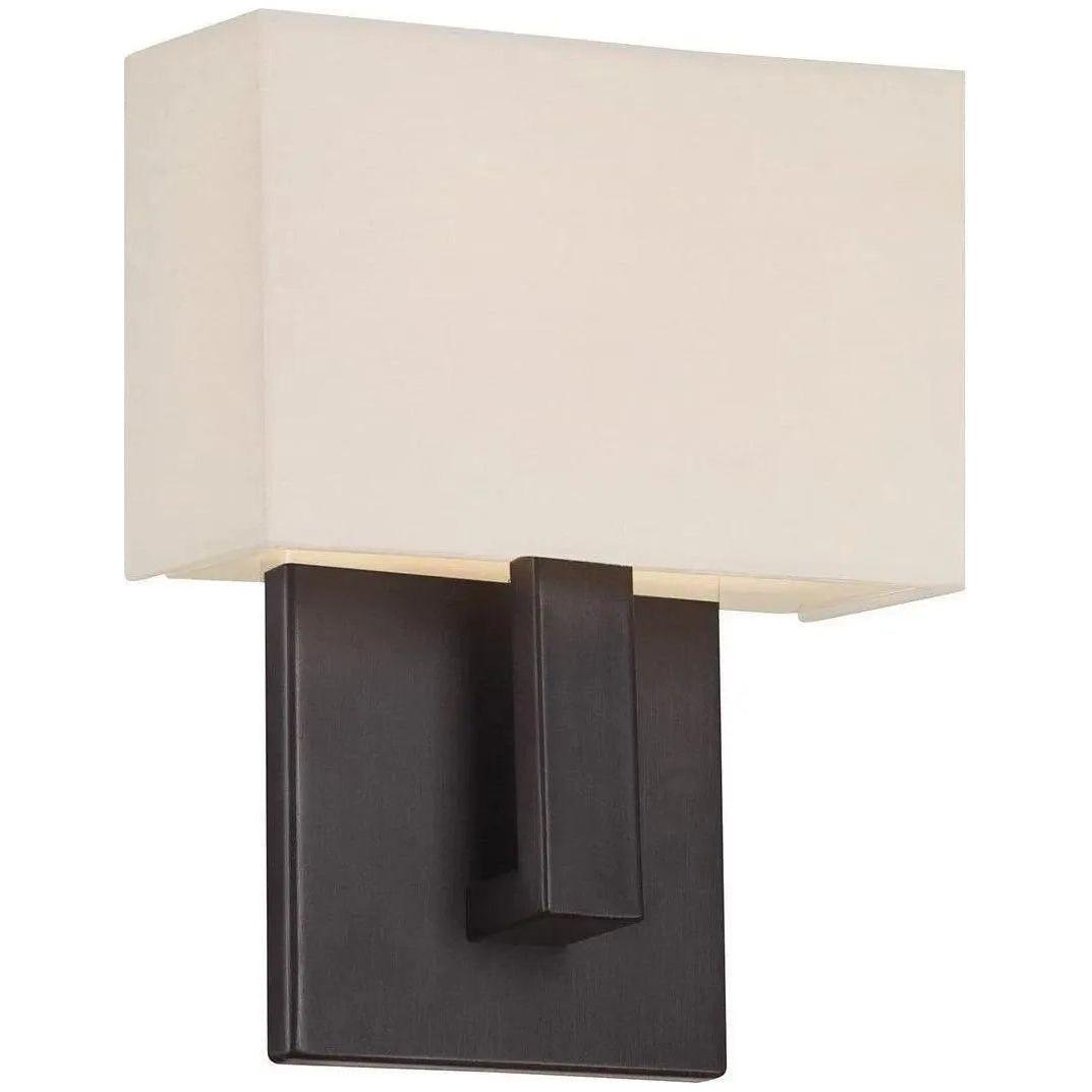 WAC Lighting - Manhattan LED Wall Sconce - WS-13107-BO | Montreal Lighting & Hardware