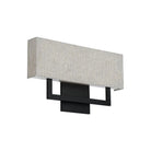 WAC Lighting - Manhattan LED Wall Sconce - WS-13122-BK | Montreal Lighting & Hardware