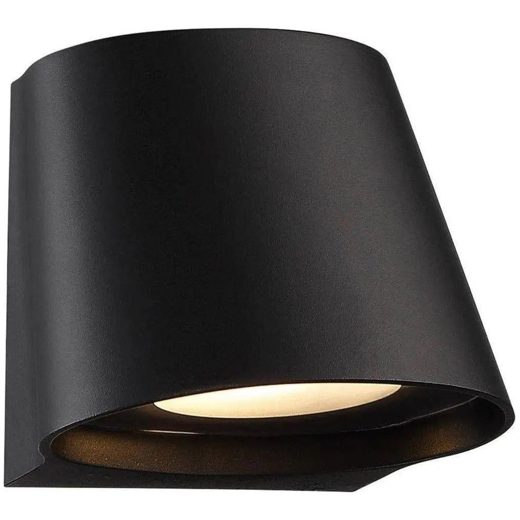 WAC Lighting - Mod LED Outdoor Wall Light - WS-W65607-BK | Montreal Lighting & Hardware