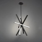 WAC Lighting - Paralla x LED Chandelier - PD-73128-BK | Montreal Lighting & Hardware