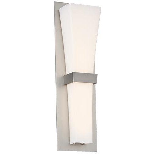 WAC Lighting - Prohibition LED Wall Sconce - WS-45620-SN | Montreal Lighting & Hardware
