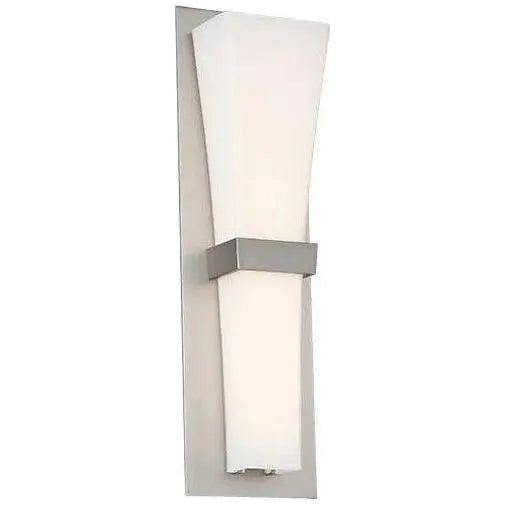 WAC Lighting - Prohibition LED Wall Sconce - WS-45620-SN | Montreal Lighting & Hardware