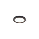 WAC Lighting - Round LED Flush Mount - FM-05RN-930-BK | Montreal Lighting & Hardware