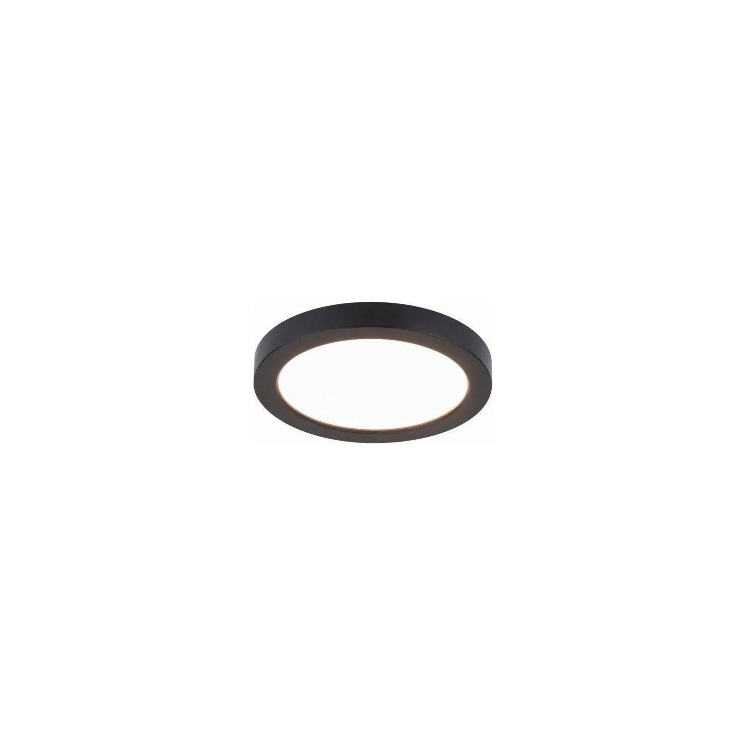WAC Lighting - Round LED Flush Mount - FM-05RN-935-BK | Montreal Lighting & Hardware
