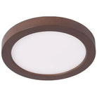 WAC Lighting - Round LED Flush Mount - FM-05RN-935-BZ | Montreal Lighting & Hardware