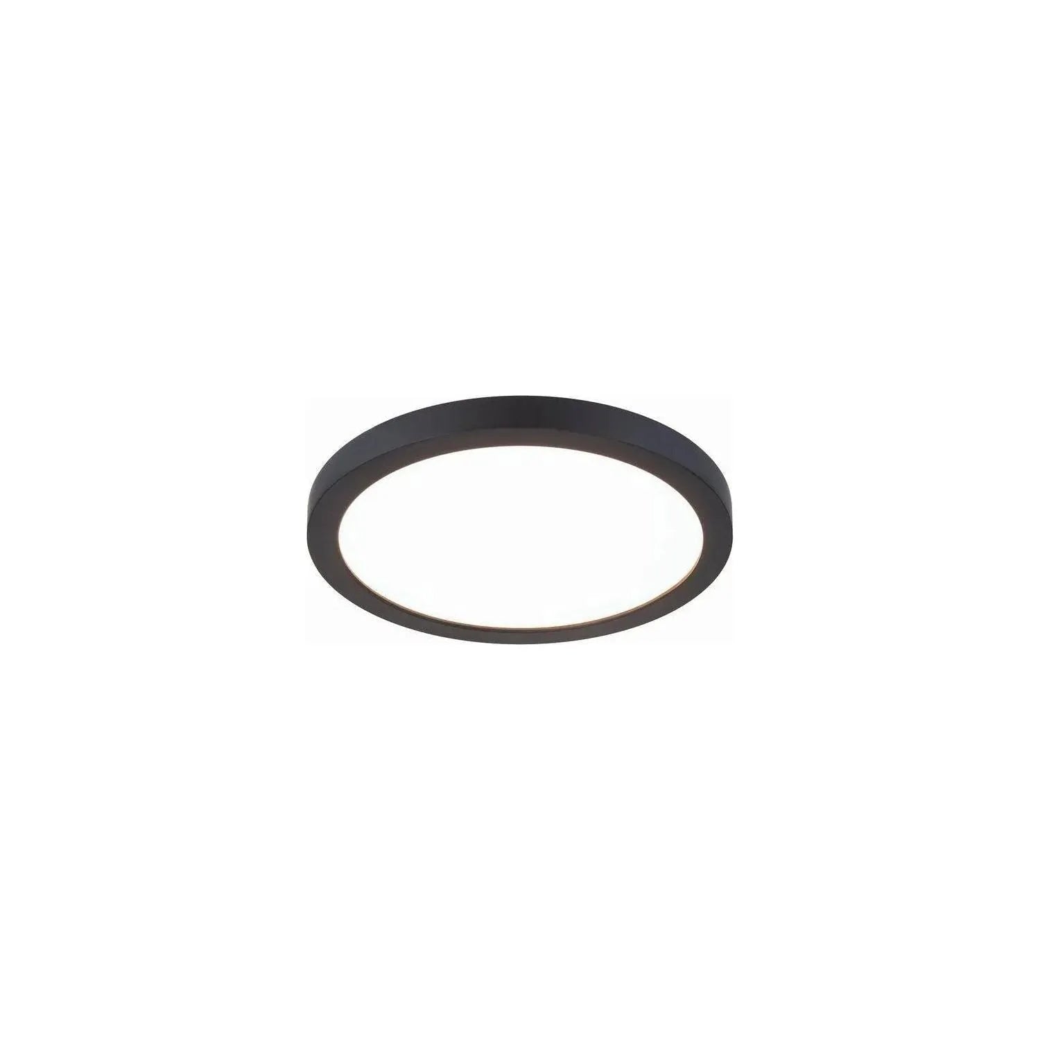 WAC Lighting - Round LED Flush Mount - FM-11RN-935-BK | Montreal Lighting & Hardware