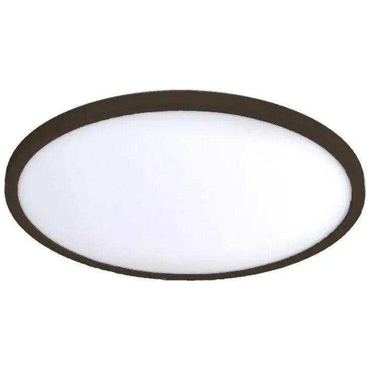 WAC Lighting - Round LED Flush Mount - FM-15RN-930-BZ | Montreal Lighting & Hardware