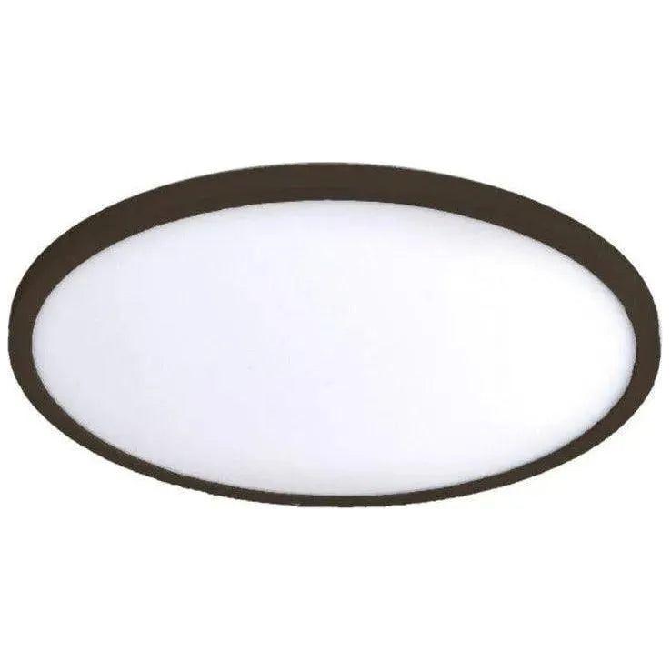 WAC Lighting - Round LED Flush Mount - FM-15RN-935-BZ | Montreal Lighting & Hardware