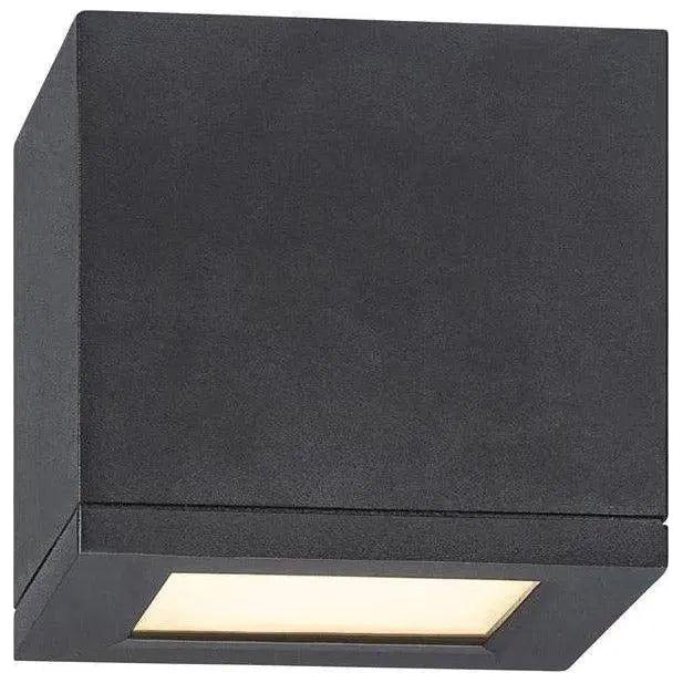 WAC Lighting - Rubix LED Flush Mount - FM-W2505-BK | Montreal Lighting & Hardware
