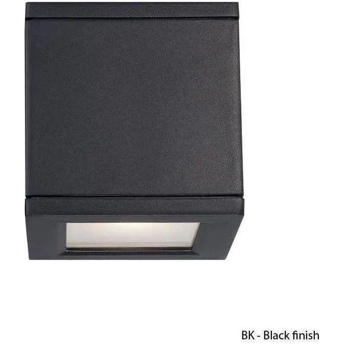 WAC Lighting - Rubix LED Outdoor Wall Light - WS-W2504-BK | Montreal Lighting & Hardware