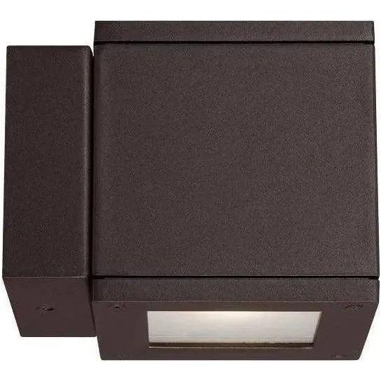WAC Lighting - Rubix LED Outdoor Wall Light - WS-W2504-BZ | Montreal Lighting & Hardware