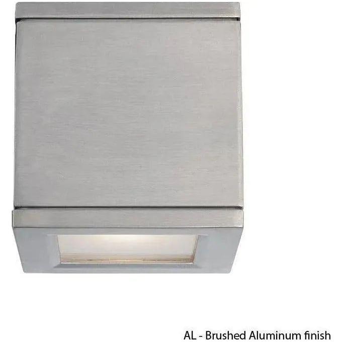 WAC Lighting - Rubix LED Outdoor Wall Light - WS-W2505-AL | Montreal Lighting & Hardware
