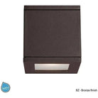 WAC Lighting - Rubix LED Outdoor Wall Light - WS-W2505-BZ | Montreal Lighting & Hardware