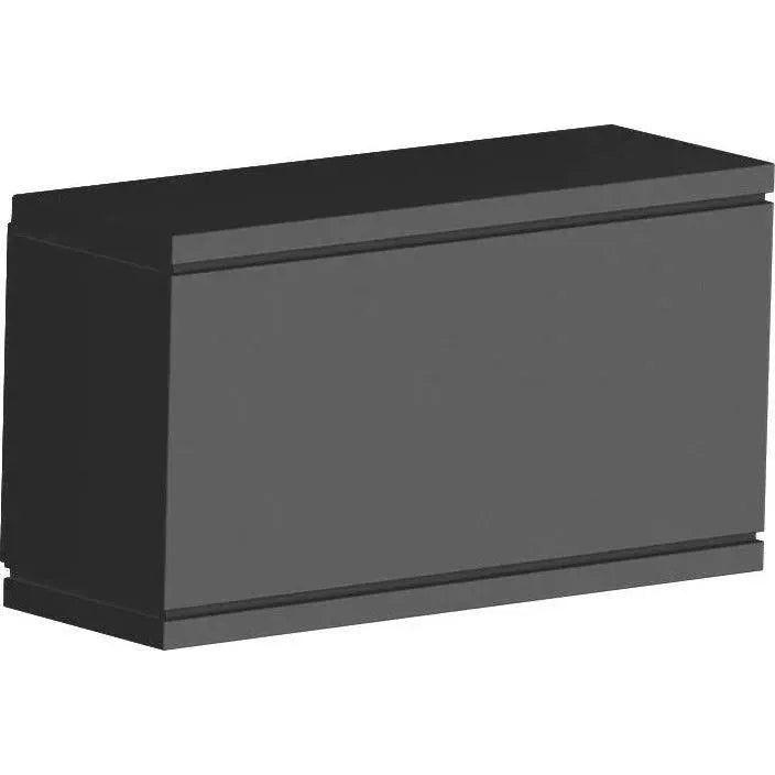 WAC Lighting - Rubix Rectangular LED Outdoor Wall Light - WS-W2509-BK | Montreal Lighting & Hardware