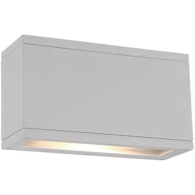 WAC Lighting - Rubix Rectangular LED Outdoor Wall Light - WS-W2510-WT | Montreal Lighting & Hardware