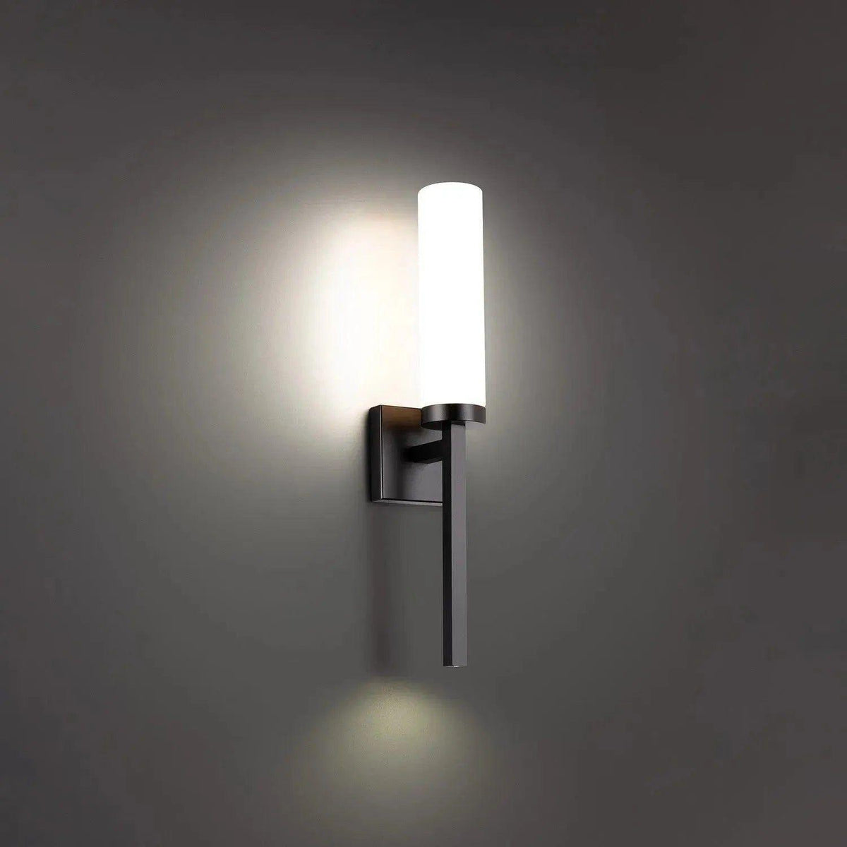 WAC Lighting - Saltaire LED Wall Sconce - WS-63322-BK | Montreal Lighting & Hardware